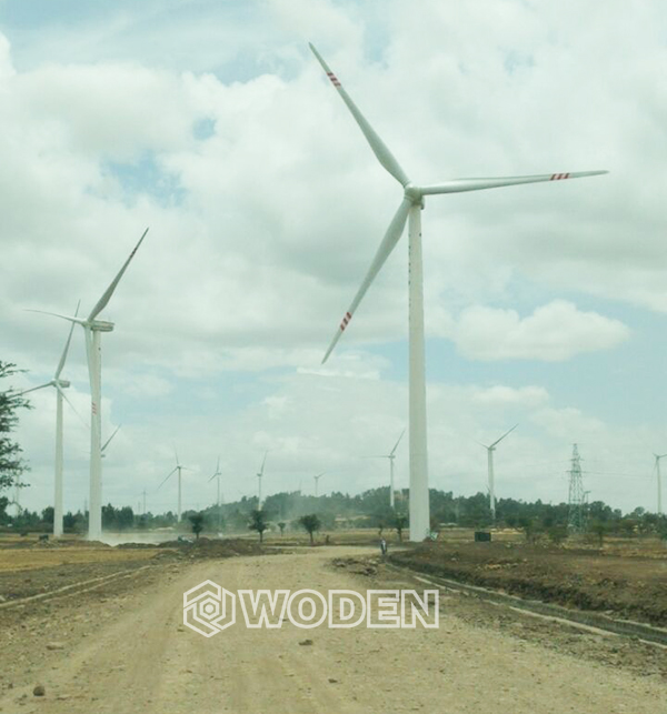 沃頓機械技術人員在非洲現(xiàn)場售后情景